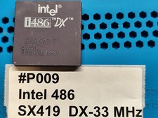 Vintage CPU Prozessor Intel