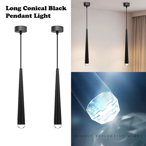 Schwarze konische led - konische,