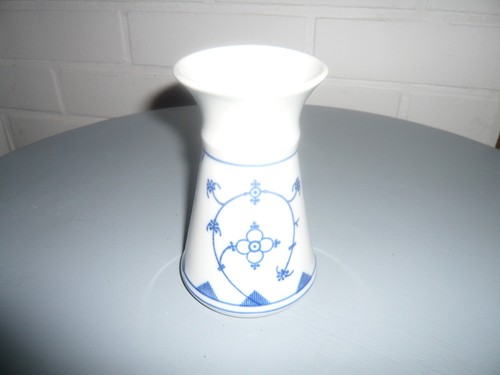 Indisch blau blumenvase - "indisch, blau"