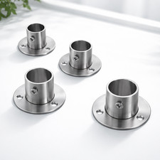 Edelstahl Flansch geschliffen