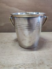 Eiskübel Metall versilbert St