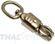 Panikhaken Messing 92mm mit