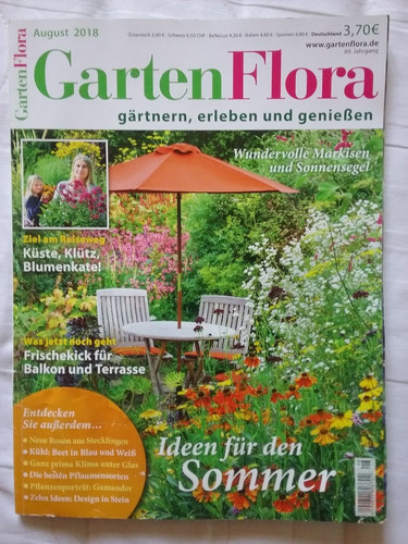 Garten flora august 2018 - 2018,
