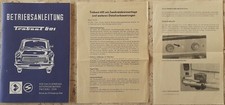 Betriebsanleitung trabant 601 - betriebsanleitung,