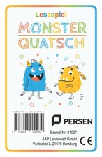 Lesespiel Monster-Quatsch