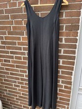 Bodenlanges Schwarzes Kleid