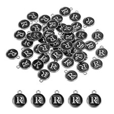 50 Stück Alphabet R Emaille
