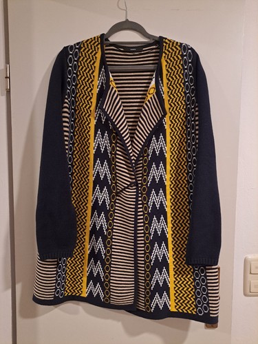 Gemusterter strickcardigan mit - gemusterter,