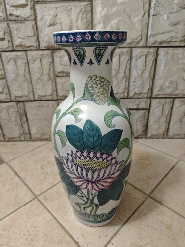 Große china bodenvase 60 - bodenvase, ca.