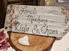 Deko Dachziegel Biberschwanz Vintage Garten, Sprüche individualisierbar