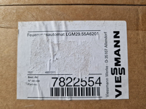 Viessmann feuerungsautomat lgm - viessmann,
