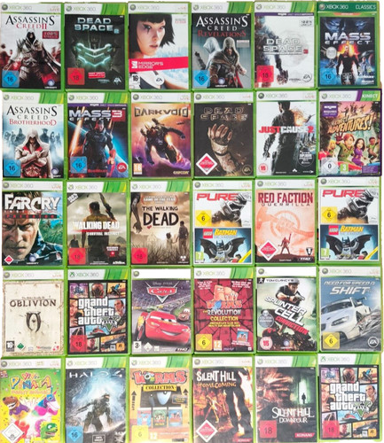 Xbox 360 spiele - 360, •
