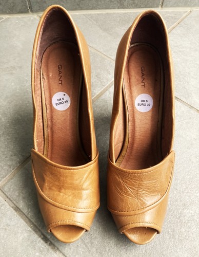 Gant leder plateau pumps high - gant,