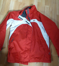 Damen Skijacke Anorak Etirel Gr. 42 tiptop mit Kapuze wetterfest#