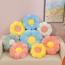 Blumenbodenkissen Sitzkissen Blumenkissen Blumenförmiges Weiches Plüsch Kissen