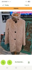 Teddymantel Alpaca/Wolle beige