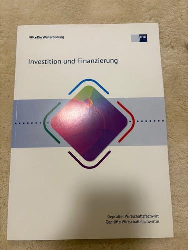 Investition und finanzierung - investition,