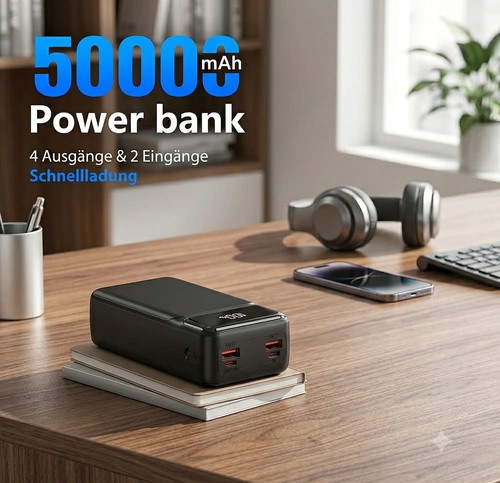 Powerbank 50000mah externer - powerbank,