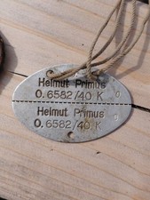 Kriegsmarine Erkennungsmarke
