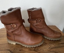Panama Jack 38 Felia Igloo Stiefel Leder Lammfell neuwertig