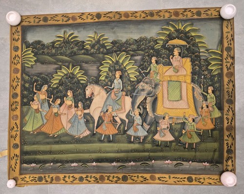 Indische malerei auf - malerei,