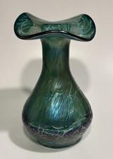 Glasvase Vase im Jugendstil irisierendes Lüsterglas Eisch ?