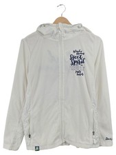 SOCCX Damen Fleecejacke Weiß