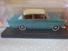 Opel Olympia Rekord P1 1957 türkis Oldtimer Modelauto 1/24 *NEU* ca. 18,5cm