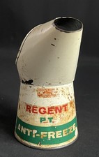 REGENT PT GEFRIERSCHUTZ VINTAGE HALBER PINT KÜHLÖL AUSGIESSER GARAGE MESSKANNE