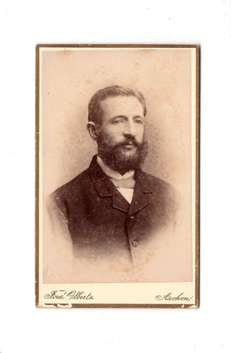 Cdv foto herrenportrait - foto,