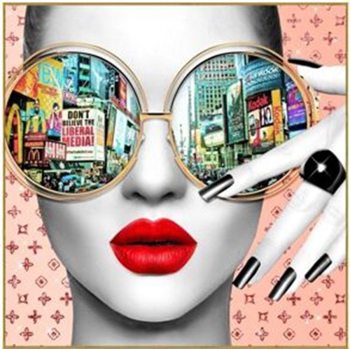 Kare design bild rahmen glas - bild,