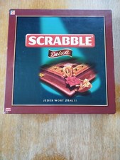 ORIGINAL SCRABBLE DELUXE SPIEL