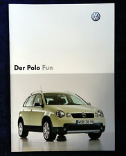 VW Polo 9N Prospekt, 5.2004,   der Polo Fun