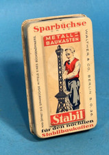 Sparbüchse  "Stabil-Metallbaukasten"  Walter & Co, Berlin um 1930