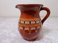 Bulgarien Trojan Design Keramik Ton Vase Krug Vintage um 1960/70 Handmade 