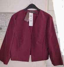 Bolerojacke bordeaux Gr. 44  - Marke "Vera Mont"