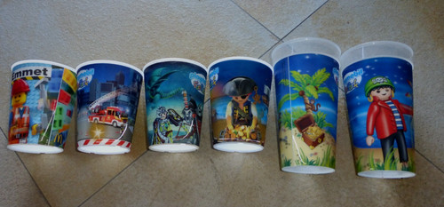 Playmobil trinkbecher - 6,