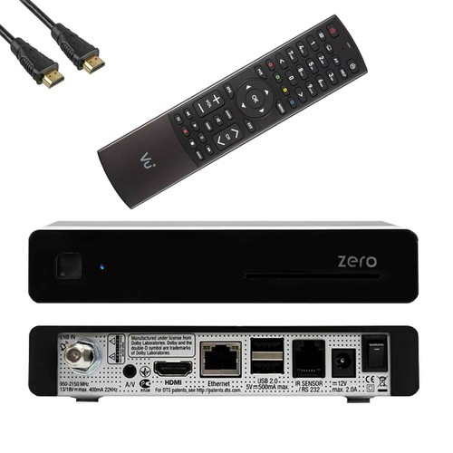 Zero schwarz sat hd - schwarz,