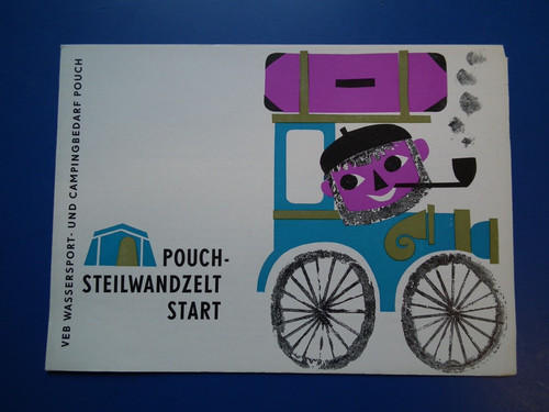 Ddr werbung steilwandzelt - ddr,