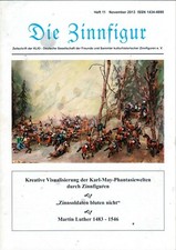DIE ZINNFIGUR - Zeitschrift Katalog Sammler Figuren Heft 11 2013 - B14373