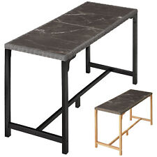 Alu Rattan Garten Bartisch Bistrotisch Gartentisch Stehtisch Tresentisch Holz