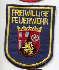 Feuerwehr Abzeichen FFw Rheinland Pfalz gelb (Fa608)