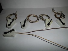 5 x Fleischmann Weichenschalter 6900 Spur H0/N für Gleisbild,gebraucht,überholt