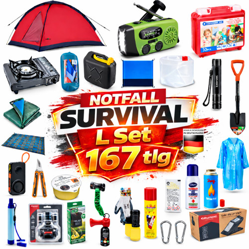 Notfallset 167 tlg survival - notfallset,