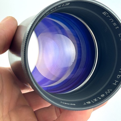 Rare leitz elkinar 80mm - elkinar, f1.3
