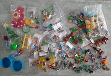 Ü-Ei - Figuren, Steckfiguren, Puzzle,  Streetlife Manhattan Ersatzteile Konvolut