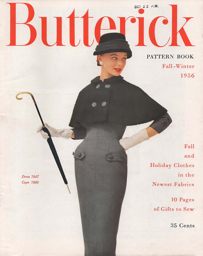 1956 butterick musterbuch - butterick,