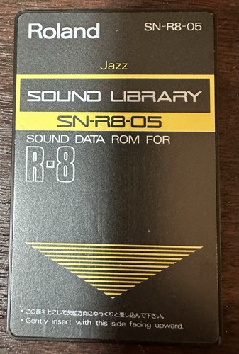 Roland cartridge r8 - roland, sn-r8-05