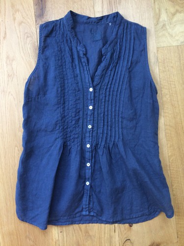 120 lino sleeveless shirt gr - 120%,