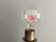 ORG. Aerolux Style Neon Glow Lamp Bulb- LOVE ---E27-220 V